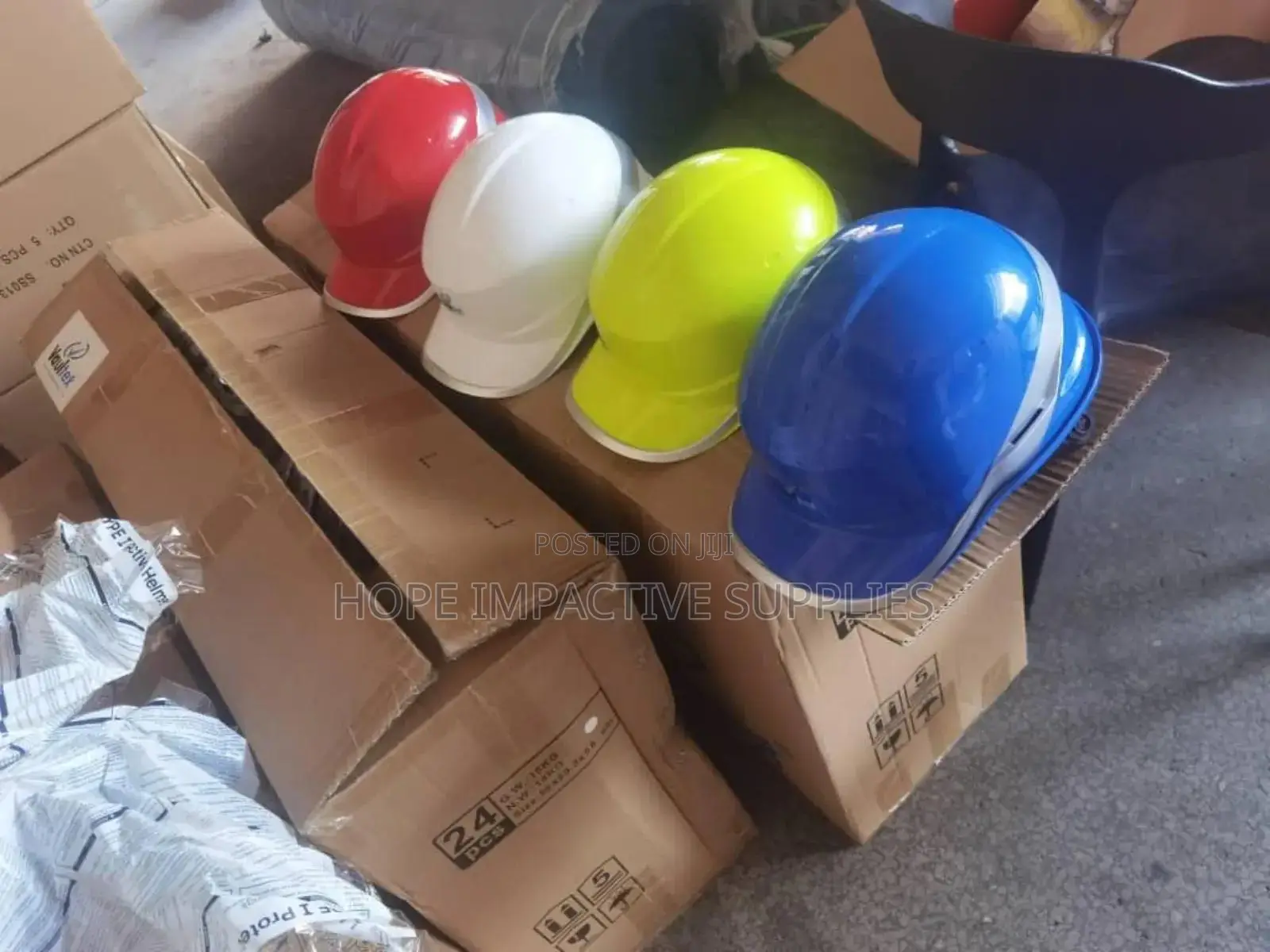Safety Helmet With Reflectors
