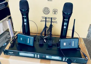 Shure Am-401 6in1 Wireless Handheld-lapel-&-head Microphone