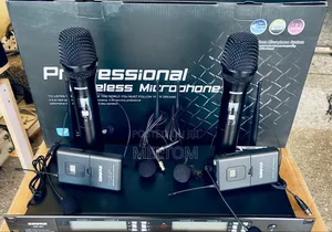 Shure Am-401 6in1 Wireless Handheld-lapel-&-head Microphone