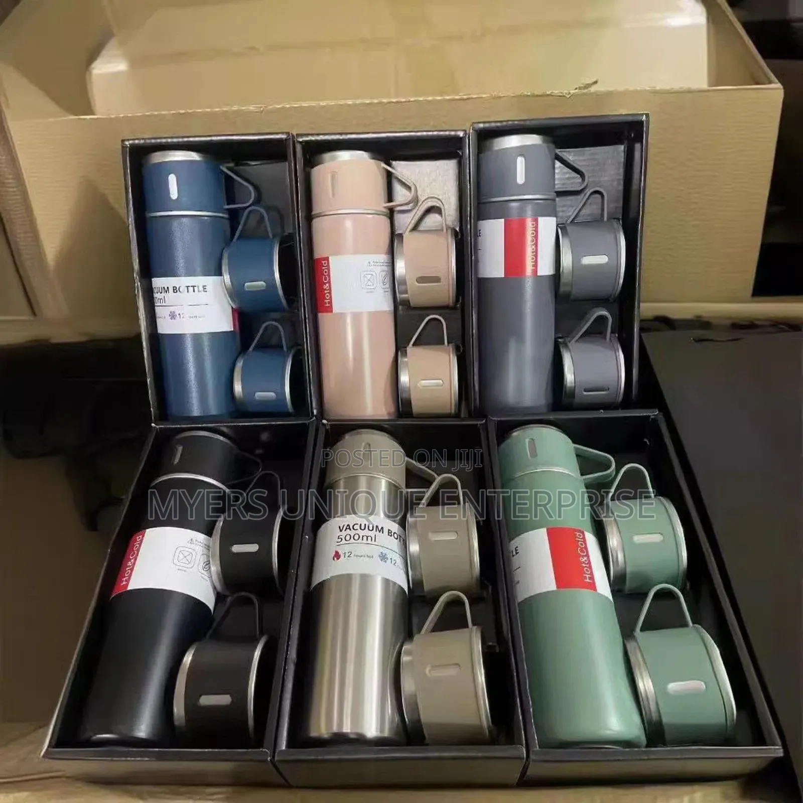 Multi‐Cup Vacuum Flask for Family and Friends