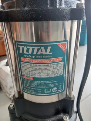 Total 1.0 Submersible Sewage Water Pump