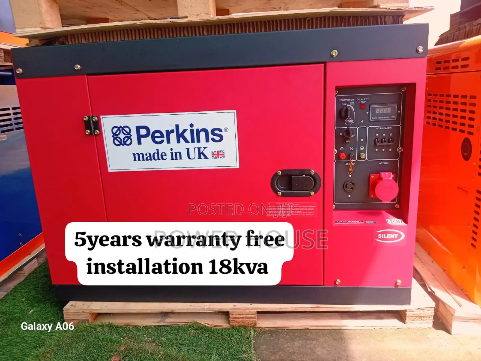 Tycoon Majestic Flow 18kva Diesel Generator Perkins 18kva