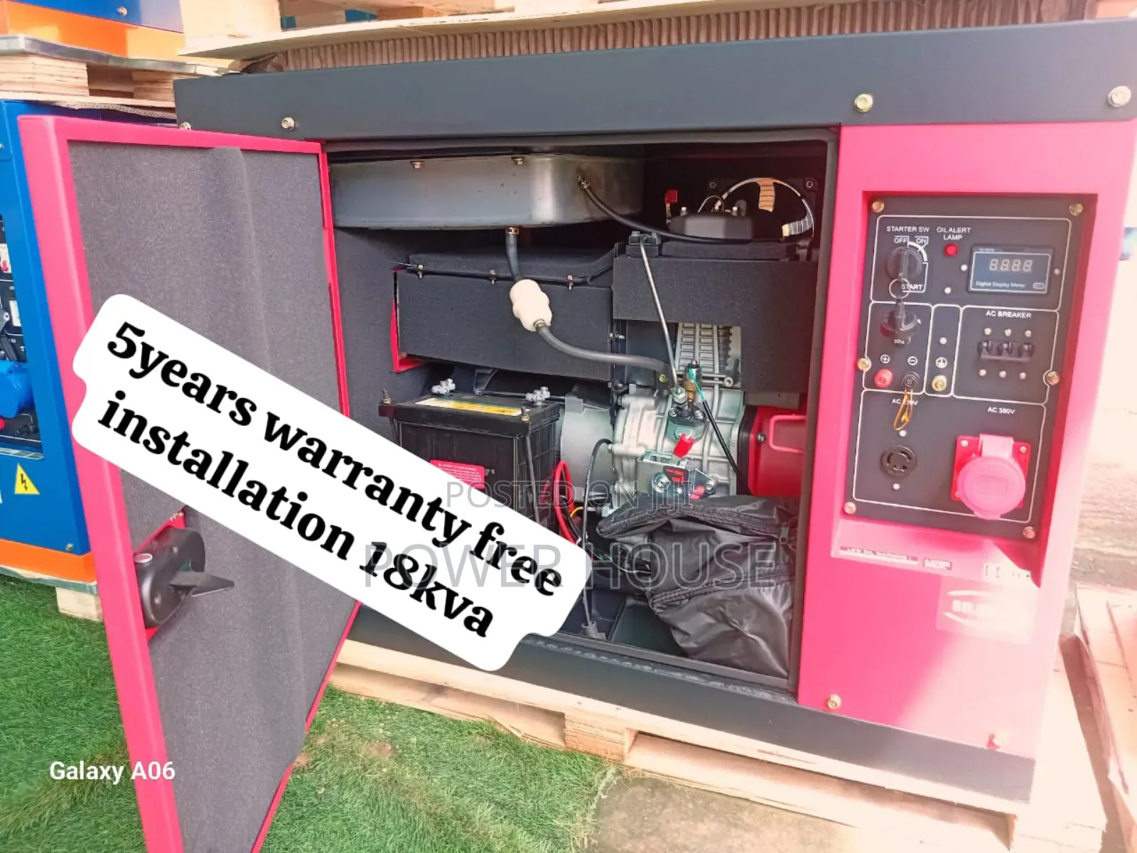 Tycoon Halo Grid 18kva Perkins Diesel Generator 18kva