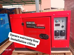 Tycoon Scoop Grid 16500watts 15kva Honda Diesel Generator