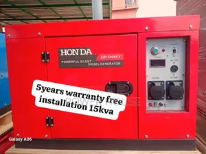 Tycoon Alpha Nimbus 16500watts Honda 15kva Diesel Generator
