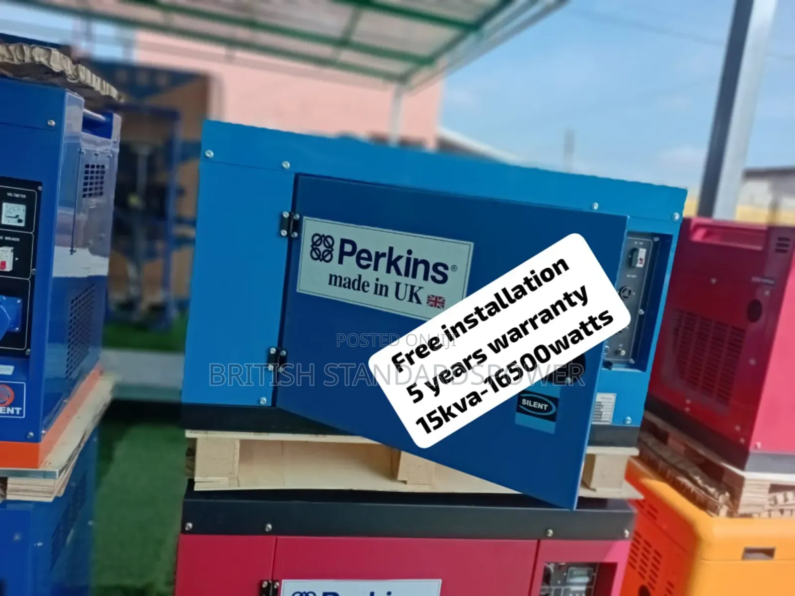 Perkins 15kva Diesel Genset for Regional Energy Solutions