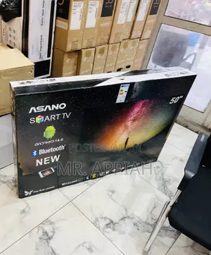 Newly Made Asano 50 Uhd Smart Screen Tv(2025 Model) 