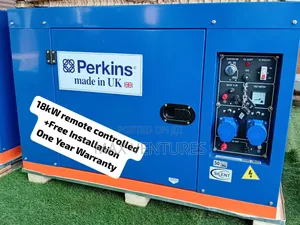 Perkins 18kva Remote Controlled Ats Diesel Effective Power