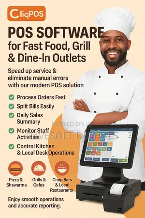 Pos Software for Fast Food, Grill Dine-in Outlets