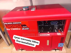 Tycoon Flow Hub Honda 10kva 13000watts Diesel Generator 10kv