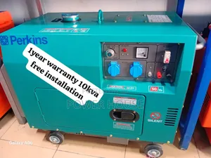 Tycoon Luxe Panel 10kva 13000watts Diesel Generator Perkins