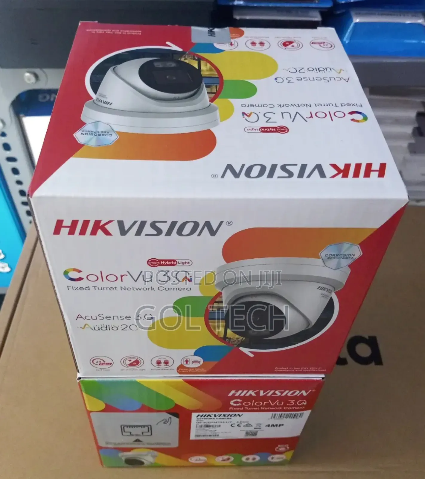 Hikvision Acusense 3.0 Colorvu Ds-2cd2347g3-Liy 2way Audio