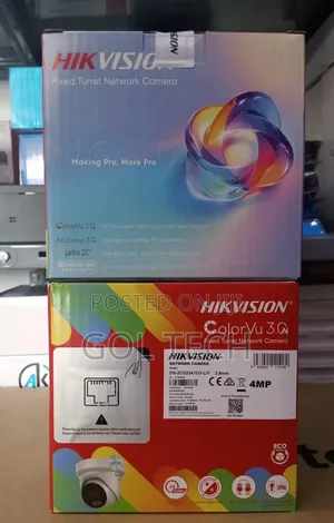 Hikvision Acusense 3.0 Colorvu Ds-2cd2347g3-Liy 2way Audio