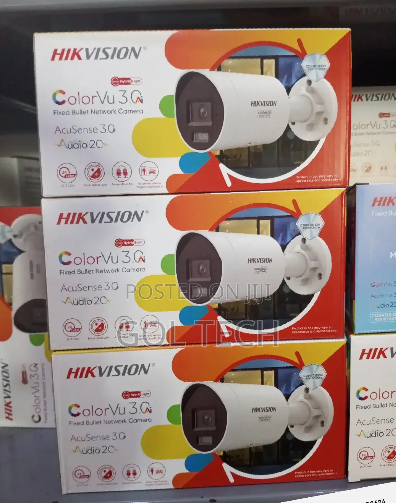 Hikvision Acusense 3.0 Colorvu Ds-2cd2347g3-Li2uy 2way Audio