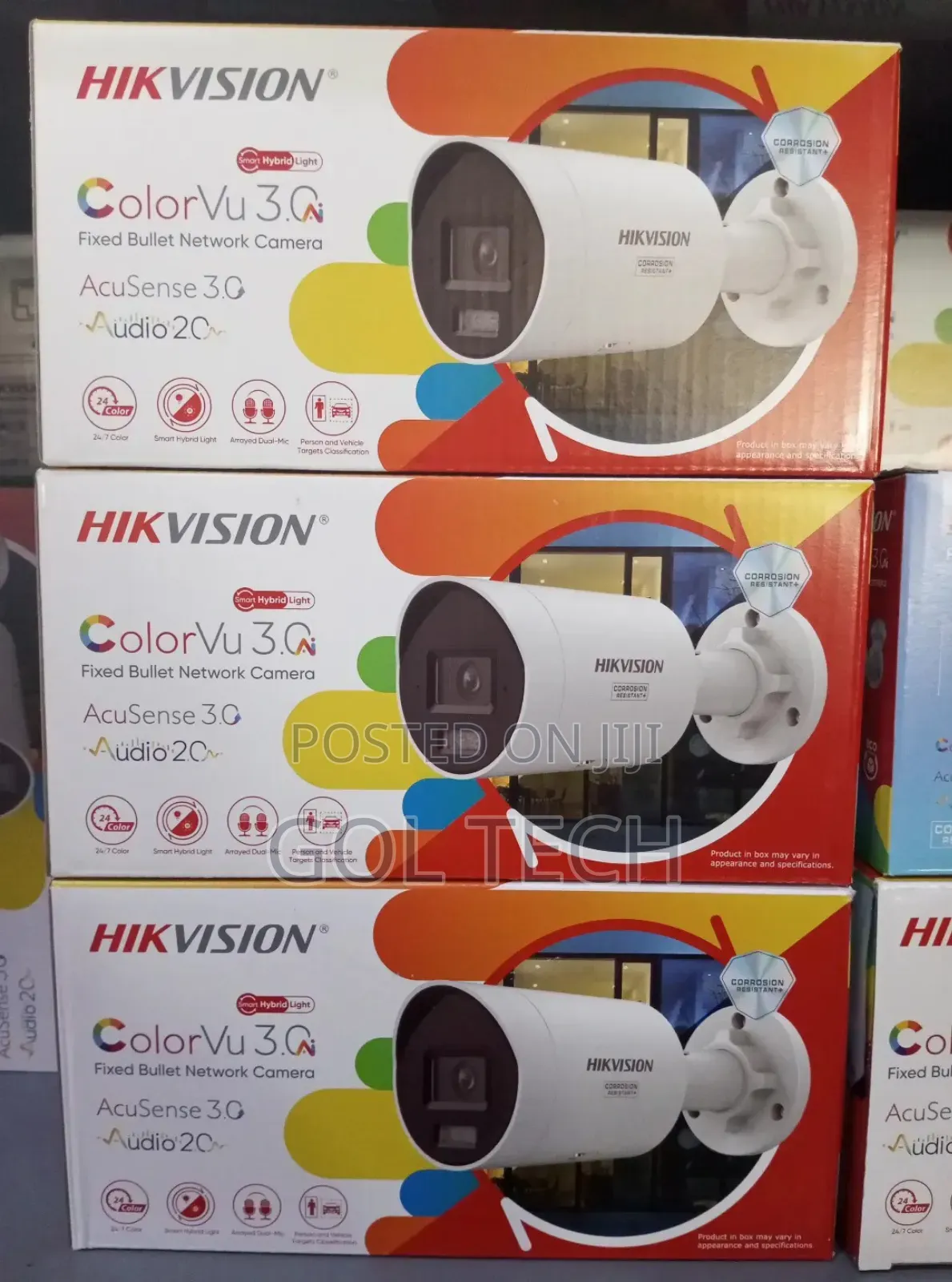 Hikvision Acusense 3.0 Colorvu Ds-2cd2347g3-Li2uy 2way Audio