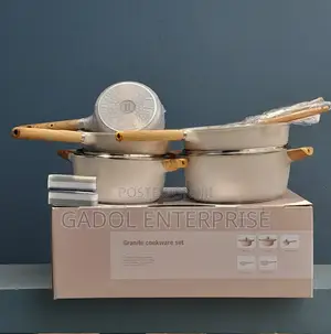 Non Stick Granite Cookware Free Ladles Cleaning Sponges