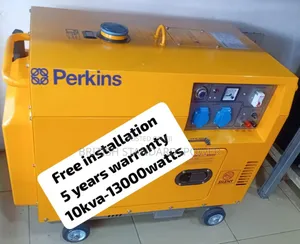 High Uptime Percentage Power 10kva Silent Diesel Genset