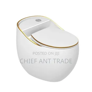 Egg Toilet Seat Wc Gold Gilt T077