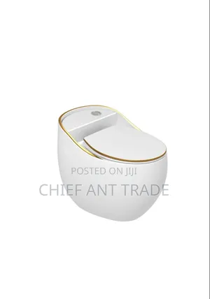 Egg Toilet Seat Wc Gold Gilt T077