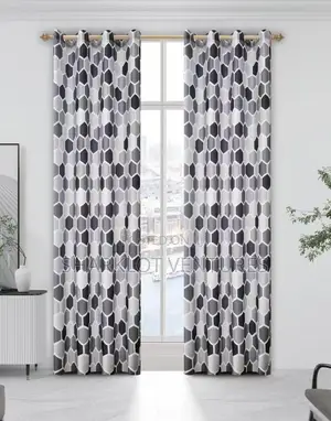 2 in 1 Pair High Quality Room Curtains