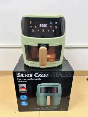 Fry Without Oil With Silver Crest 8l Air Fryer