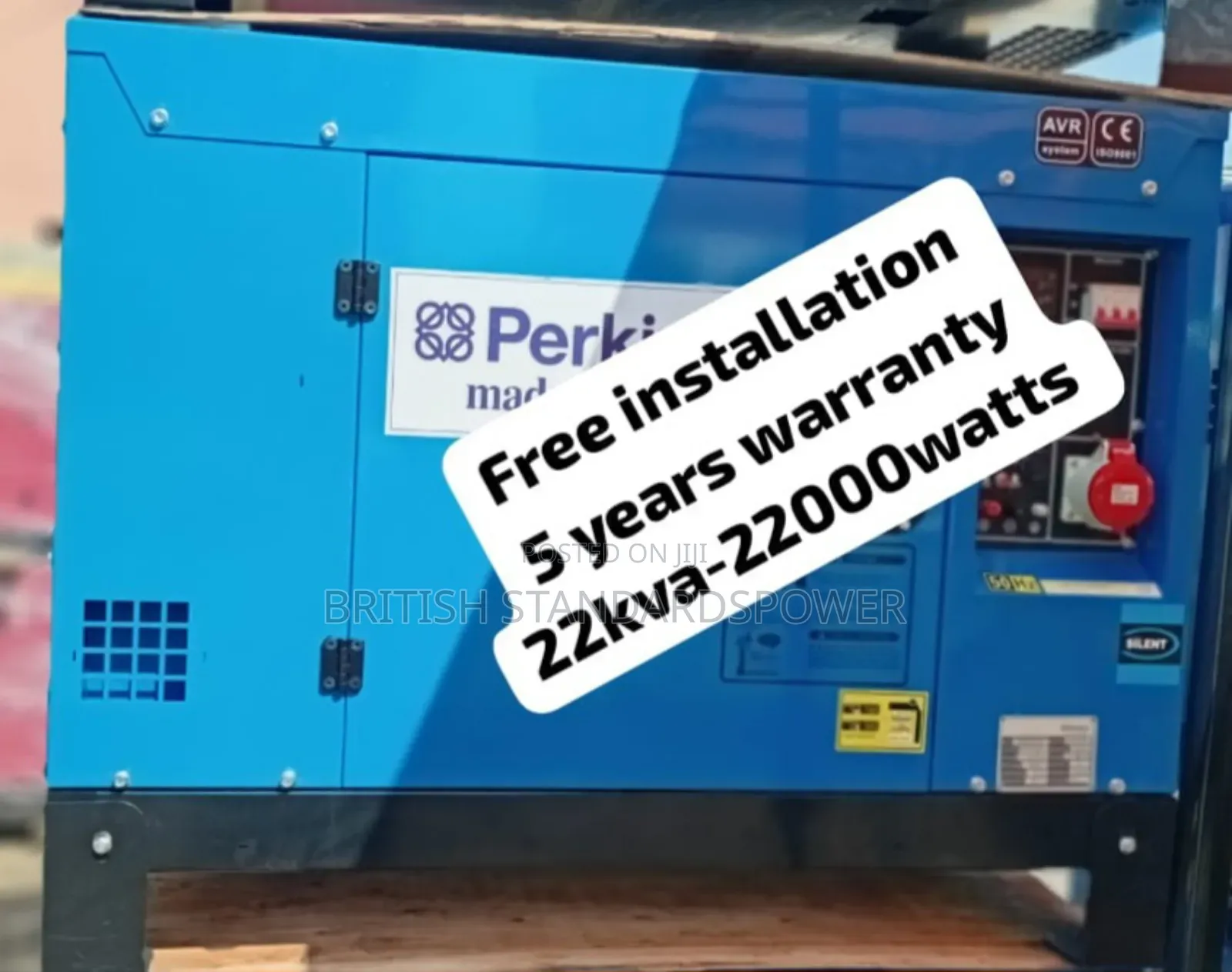 Life Safety Power 22kva Silent Diesel Generator