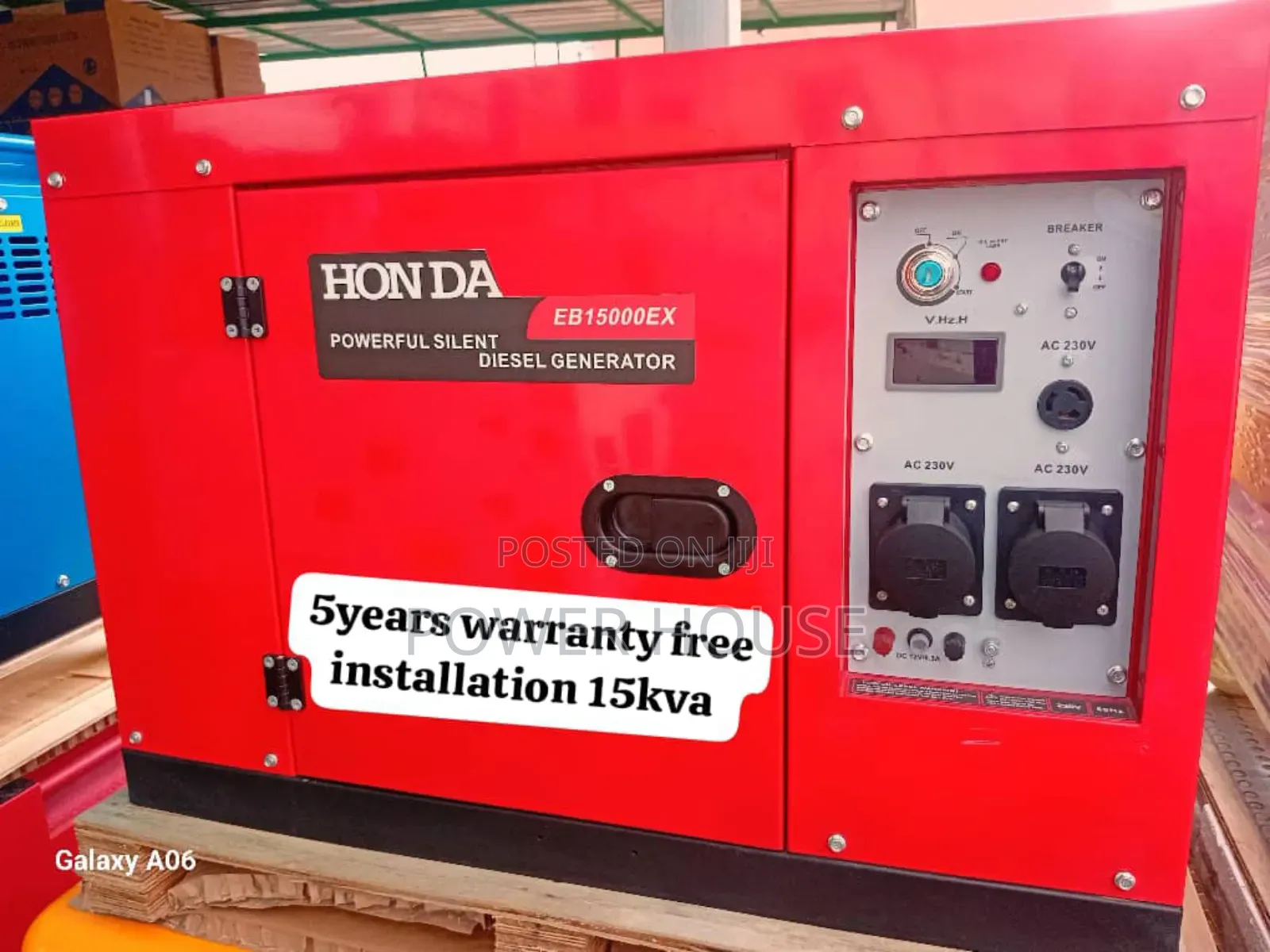 Extrem Vanta Dynamo Honda Diesel 15kva 16500watts Generator