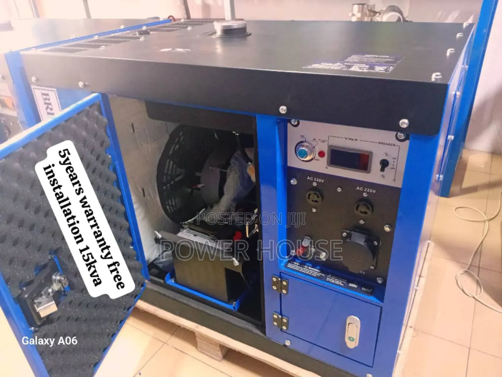Extreme Vortex Sphere 16500watts 15kva Perkins Generator