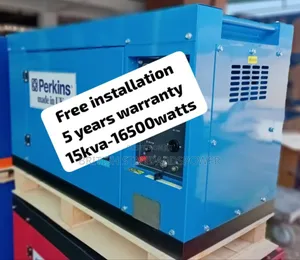 Automated Power Distribution 15kva Silent Diesel Genset