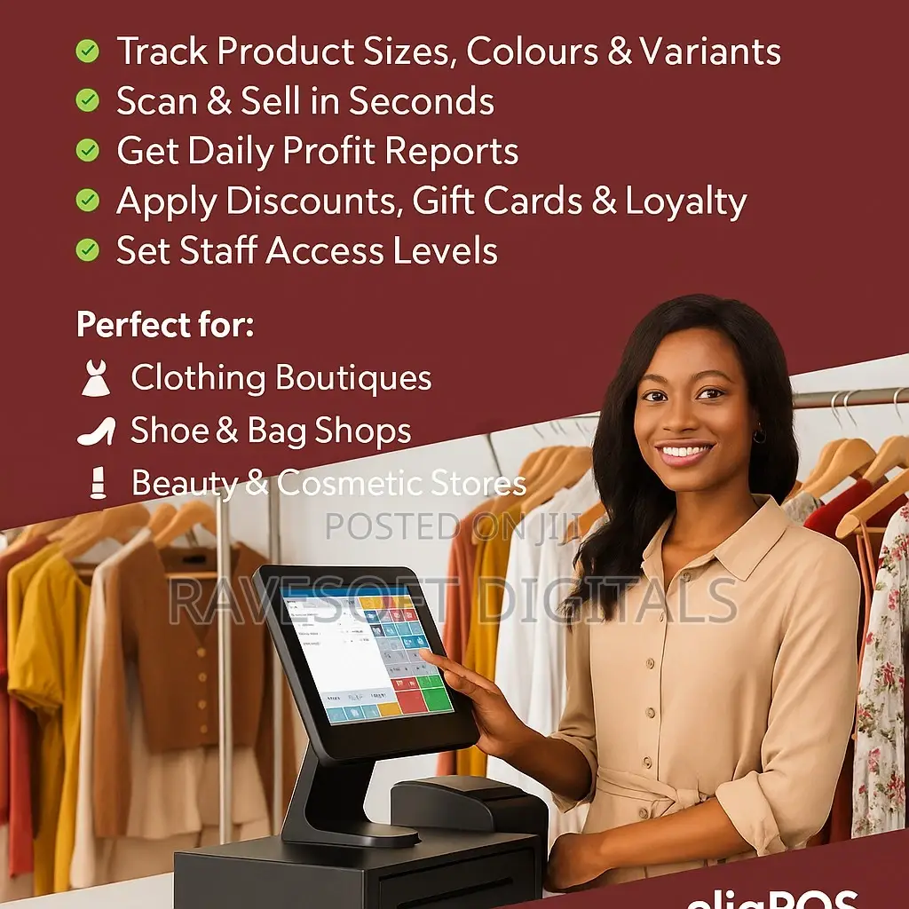 Boutique Pos – Easy Sales Stock Tracking