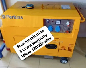 Remote Engine Start 10kva Silent Diesel Generator
