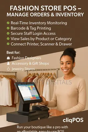 Fashion Store Pos – Manage Orders Inventory