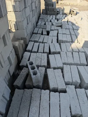Hollow Blocks Made With Industrial Machine