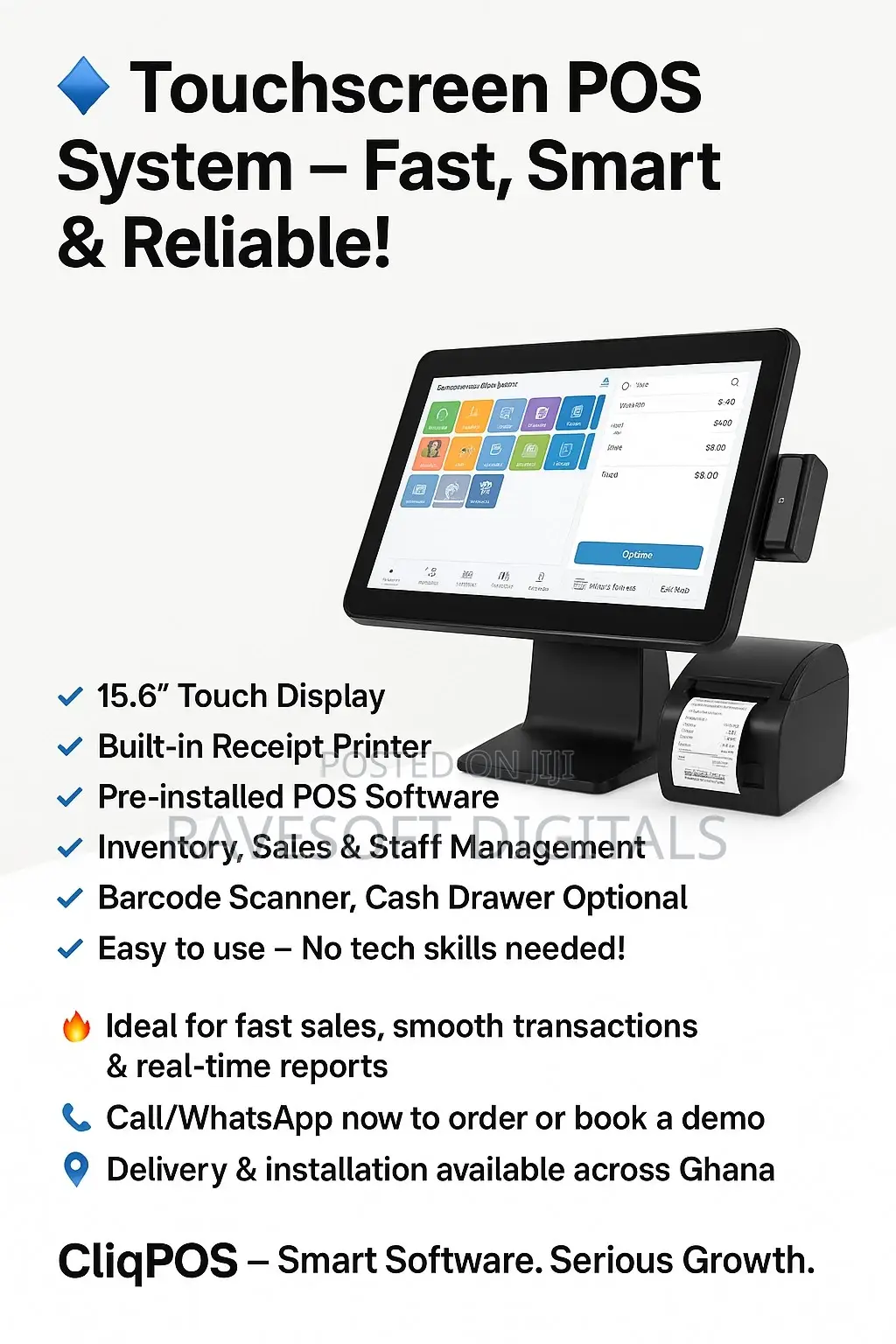 Touchscreen Pos System – Fast, Smart Reliable!