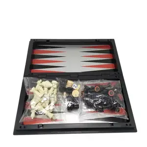 3 in 1 Chess Board Game 14inches