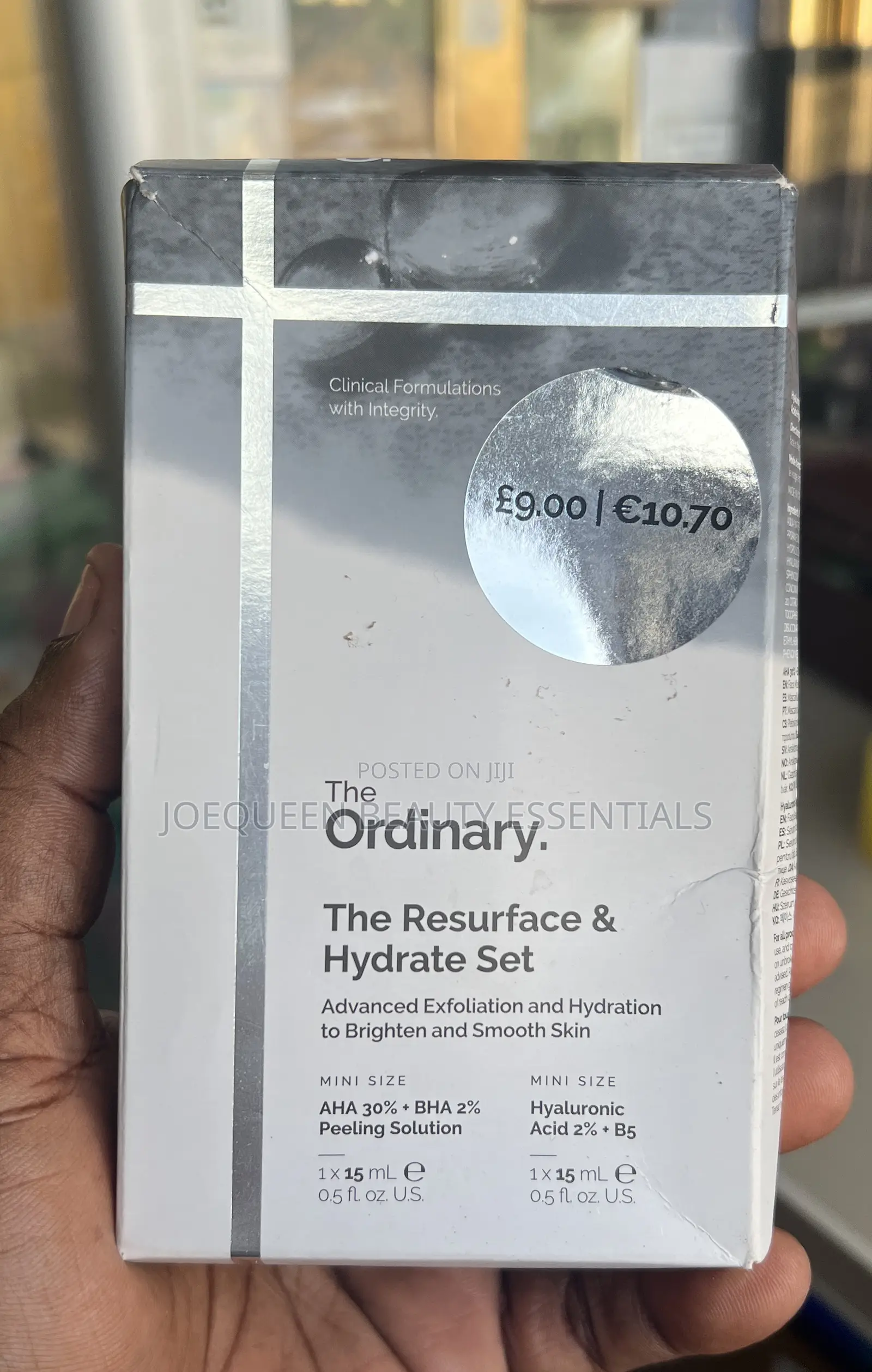The Ordinary Resurface And Hydrate Set