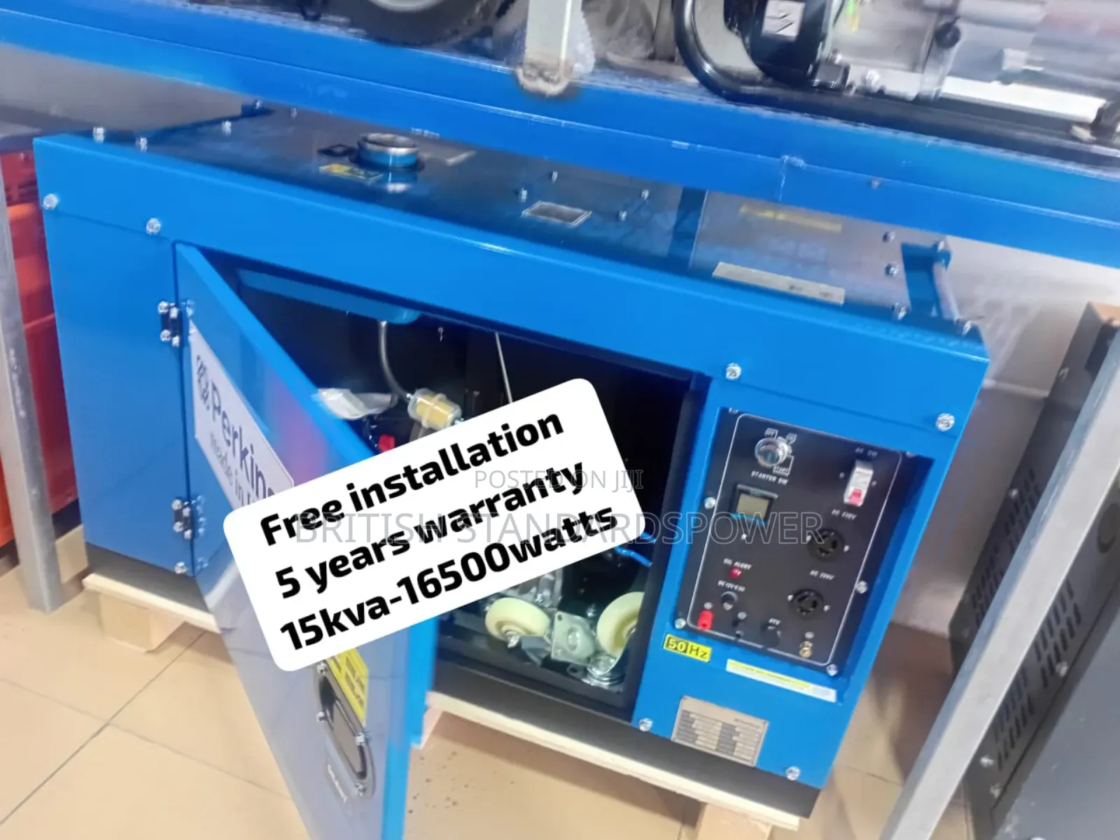 Unwavering Power Source 15kva Silent Diesel Generator