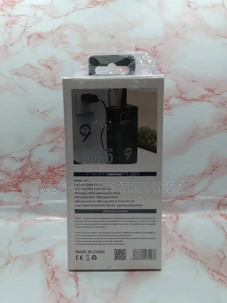 9t 50000mah Power Bank.