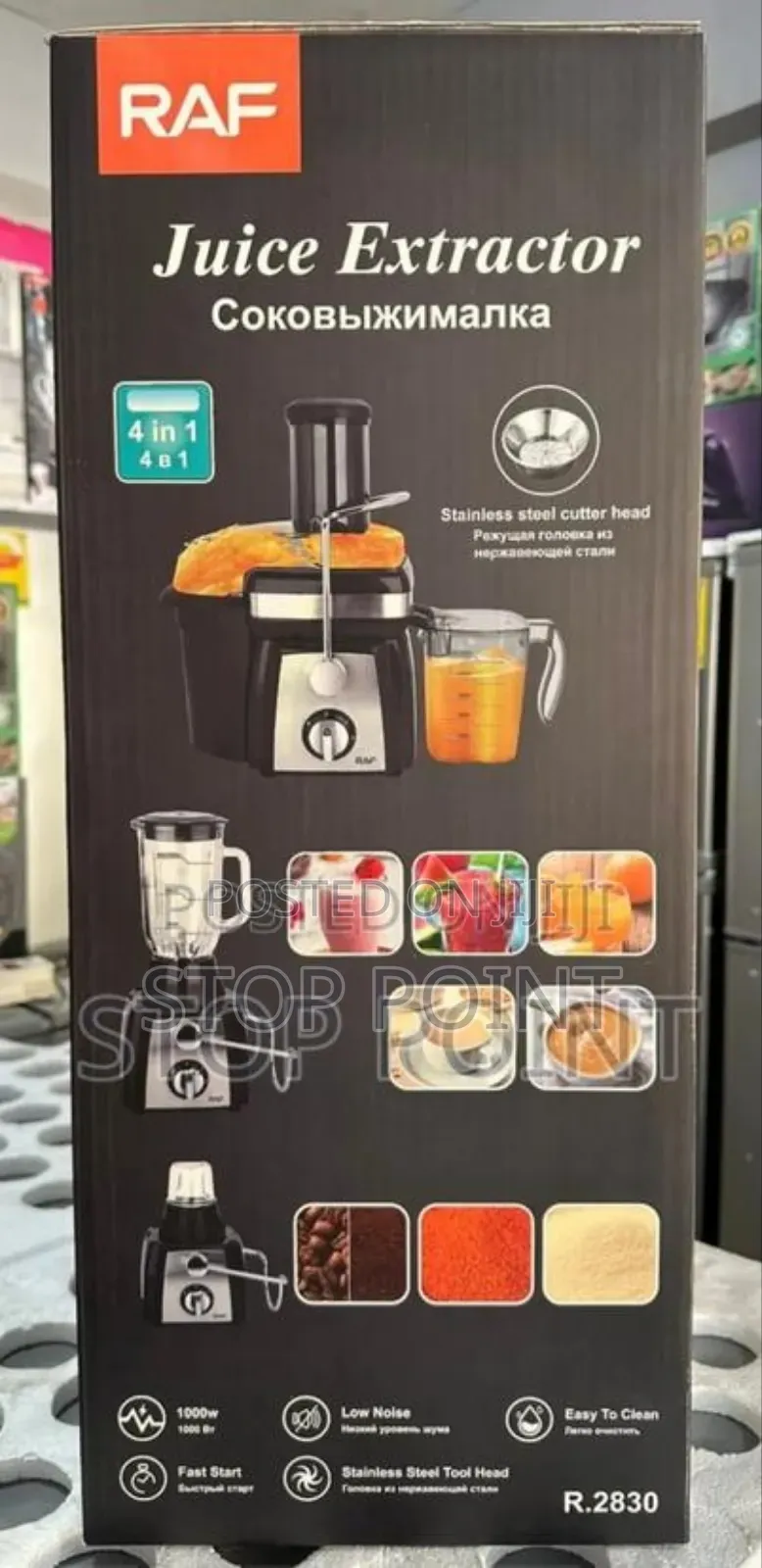 Affordable 4-in-1 Juicer With Blender