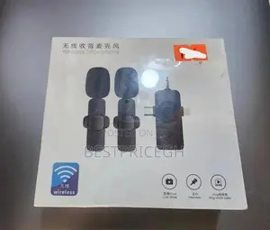 3-in-1 Wireless Lavalier Microphone