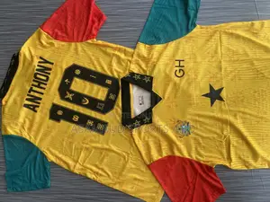 Authentic Retro Ghana Jersey Plus Customization