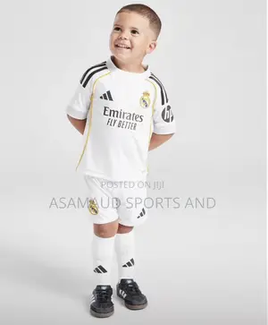 Original New Season Kids Madrid Jersey