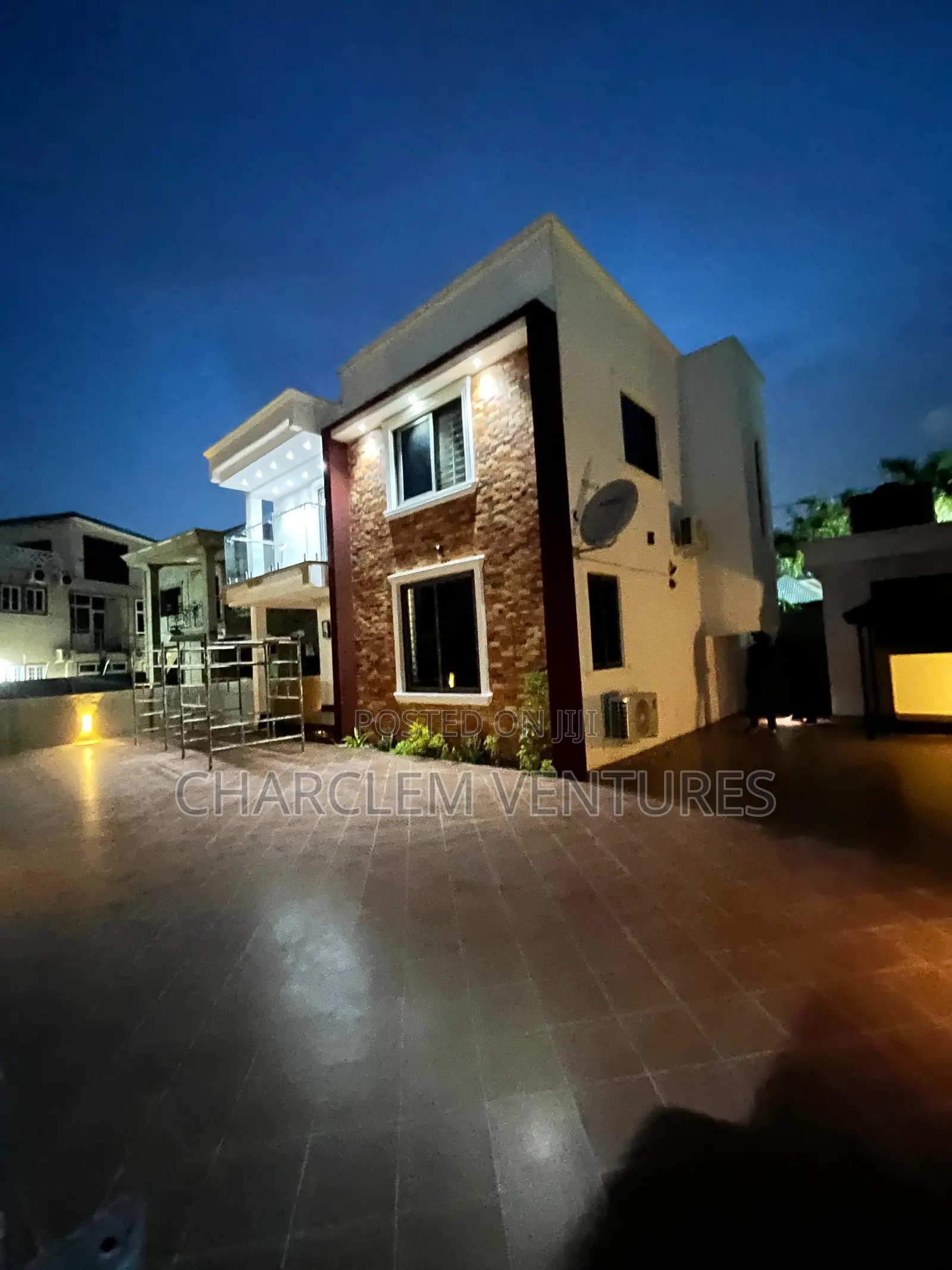 Furnished 4bdrm House in Charclem Ventures, East Legon for rent