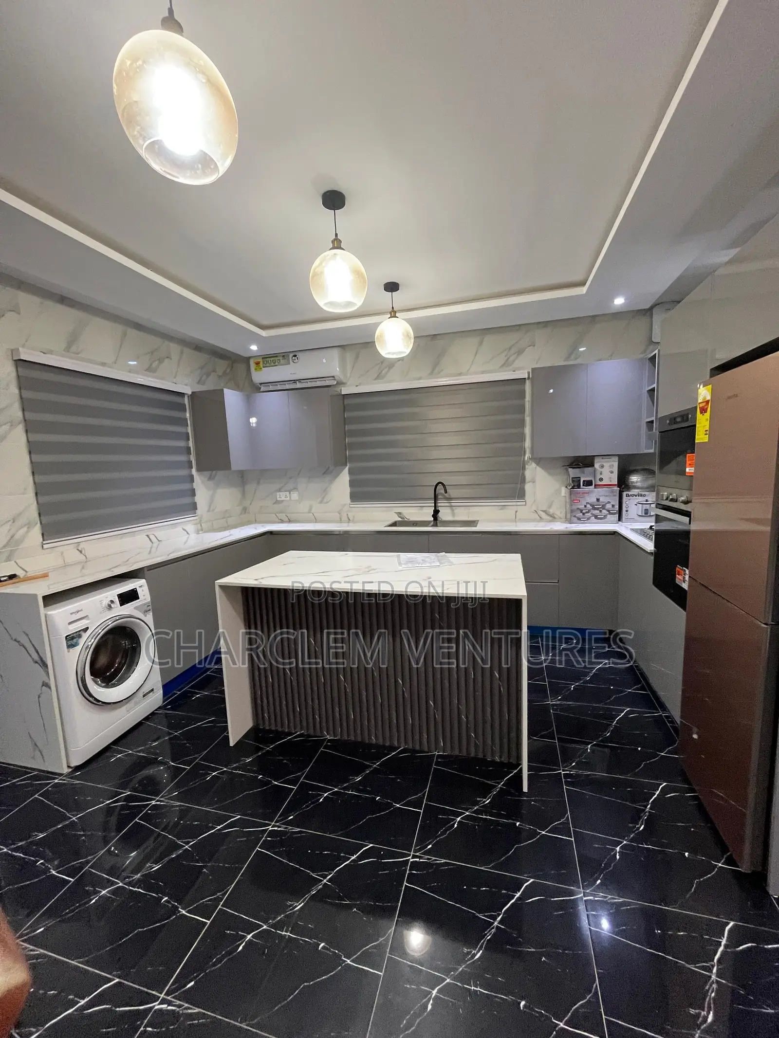 Furnished 4bdrm House in Charclem Ventures, East Legon for rent