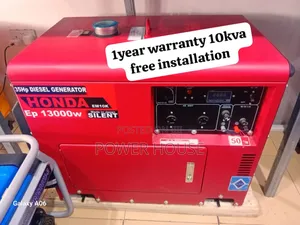 Executive Regal Amp 10kva 13000watts Honda Diesel Generator
