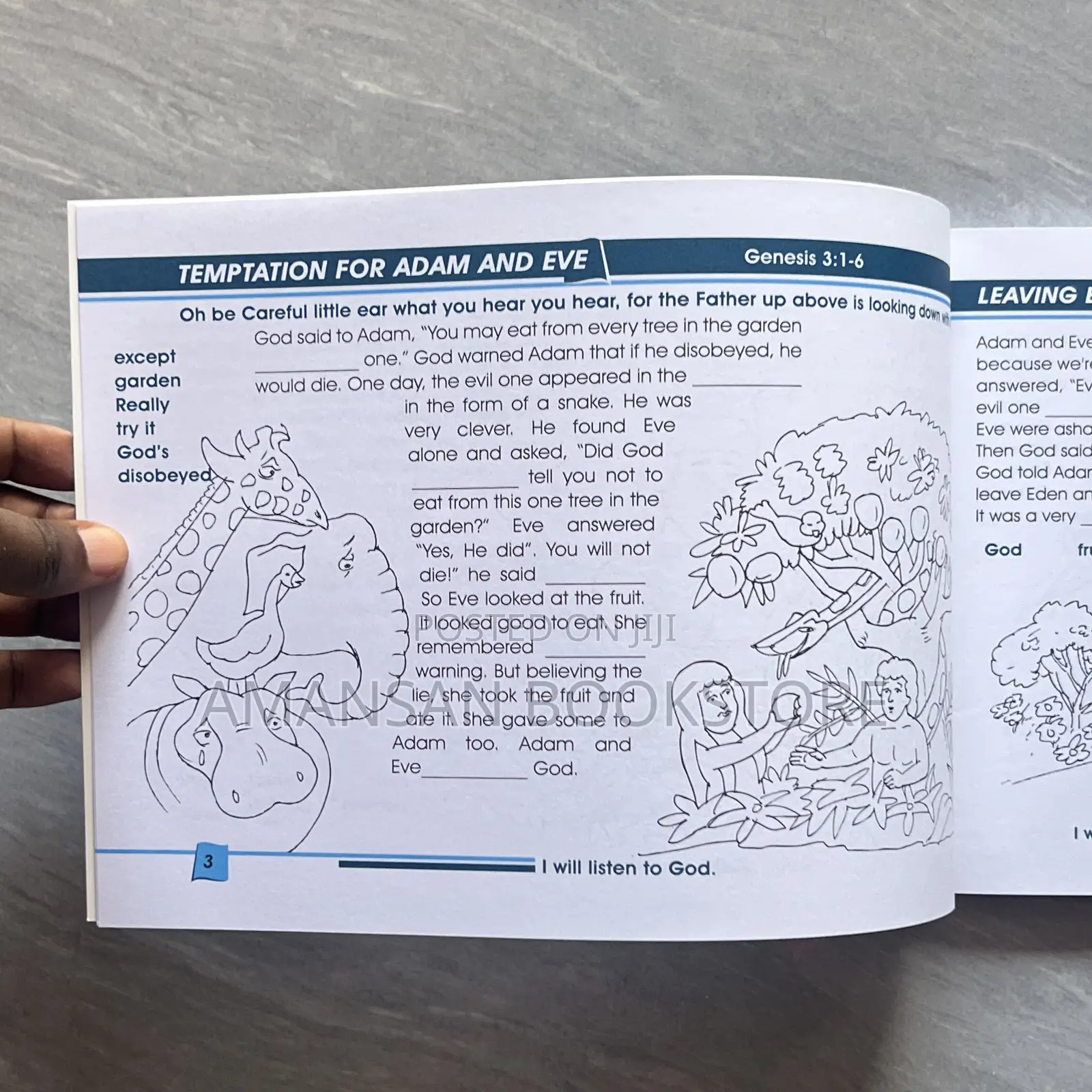 100 Bible Stories Sunday School Activity Workbook 1