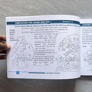 100 Bible Stories Sunday School Activity Workbook 1
