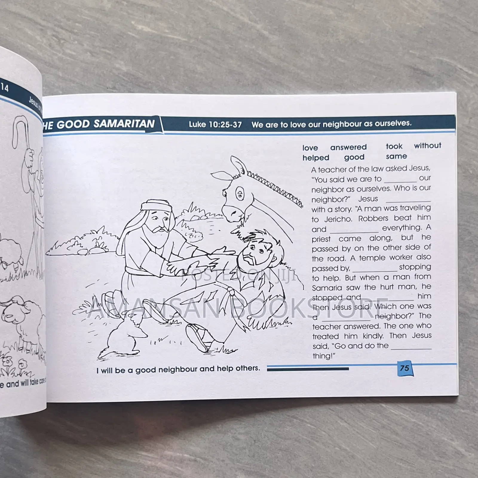100 Bible Stories Sunday School Activity Workbook 1