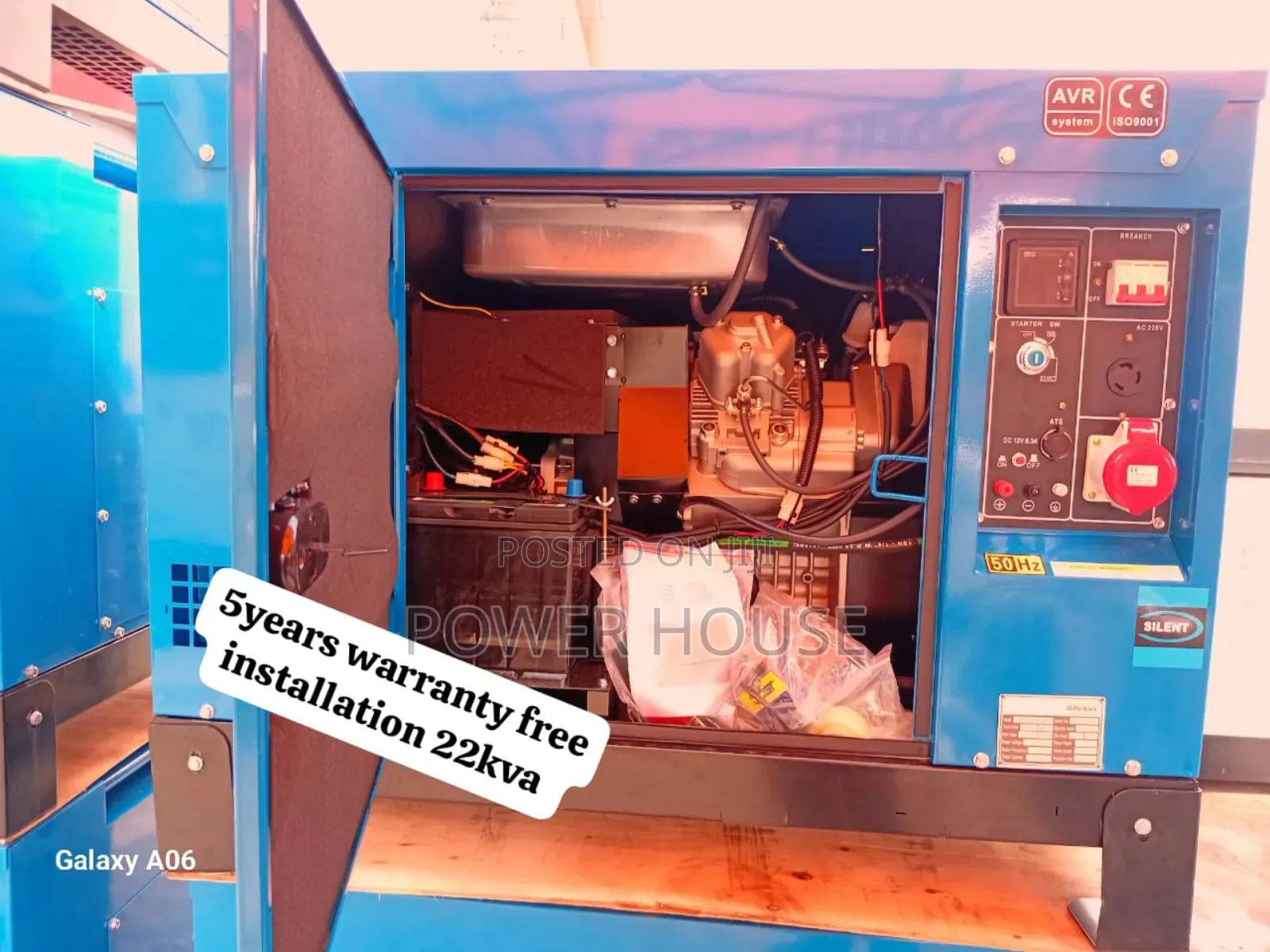Magnified Axion 18kva Perkins Diesel Generator