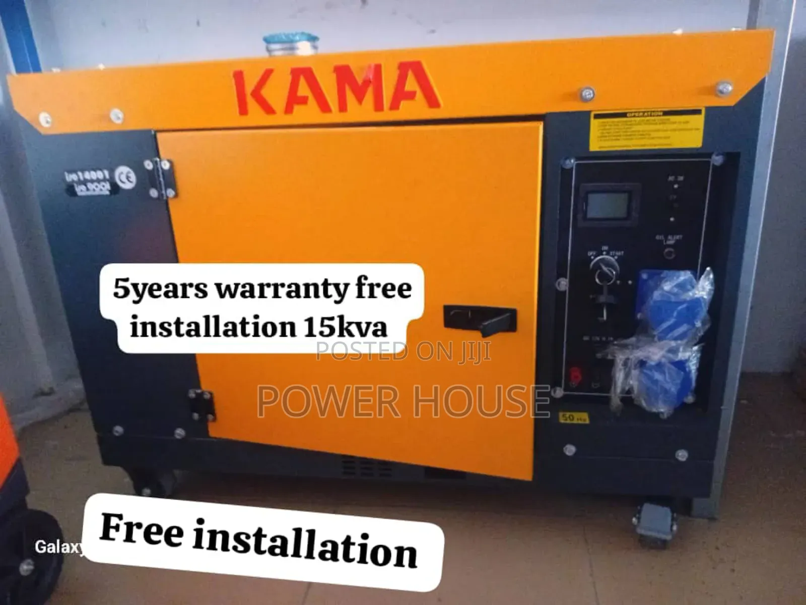 Magnified Noble Watts 16500watts 15kva Kama Diesel Generator
